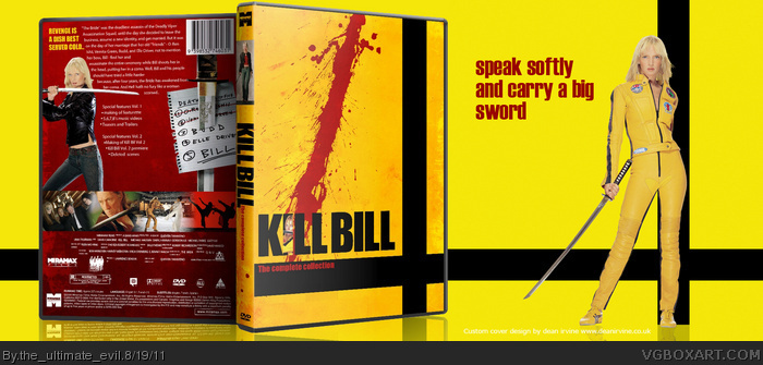 Kill Bill the complete collection box art cover