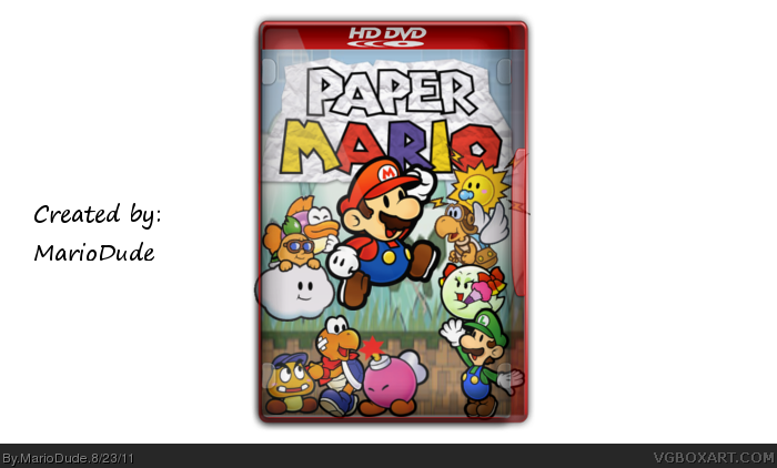 Paper Mario: The Movie (Mario Story) box cover