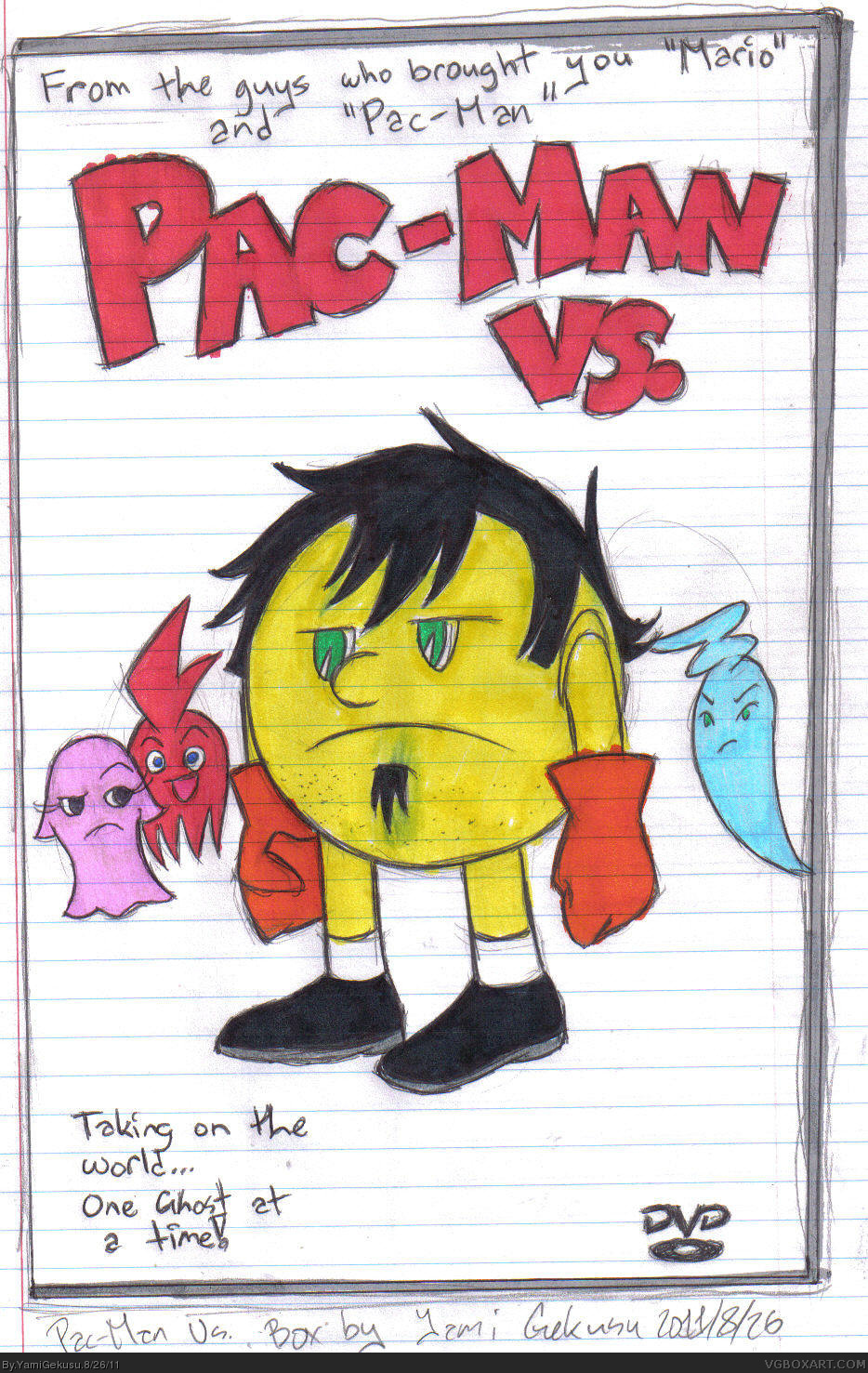 Pac-Man Vs. box cover