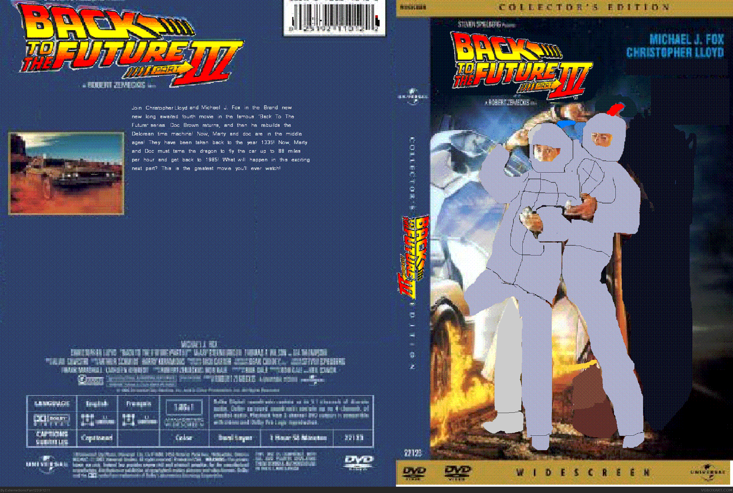 Back To The Future Part 4 box cover