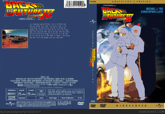 Back To The Future Part 4 box art cover