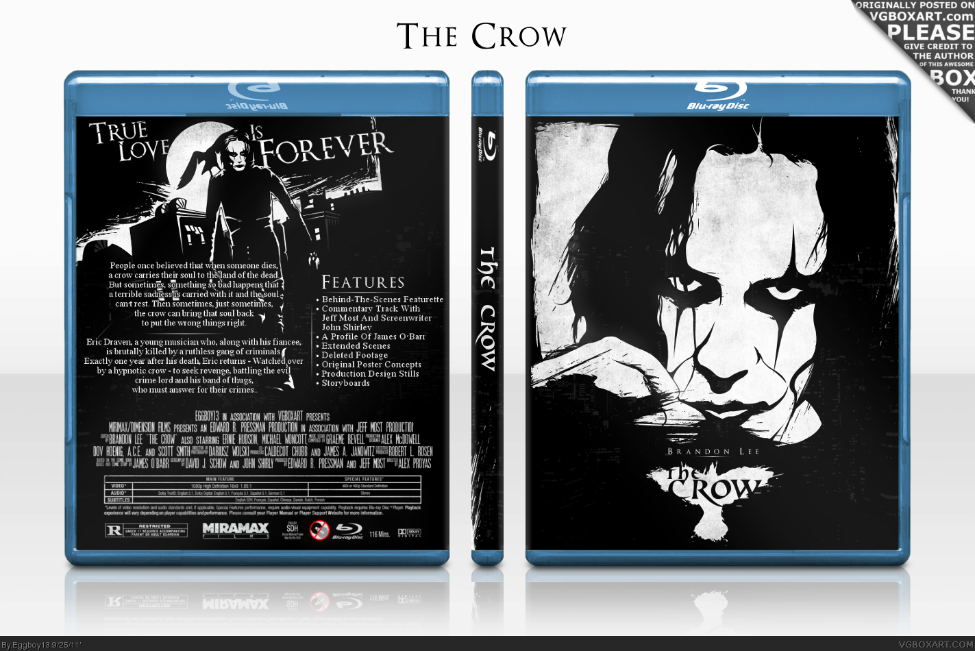 The Crow box cover