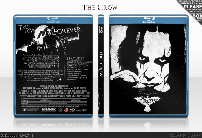 The Crow box art cover