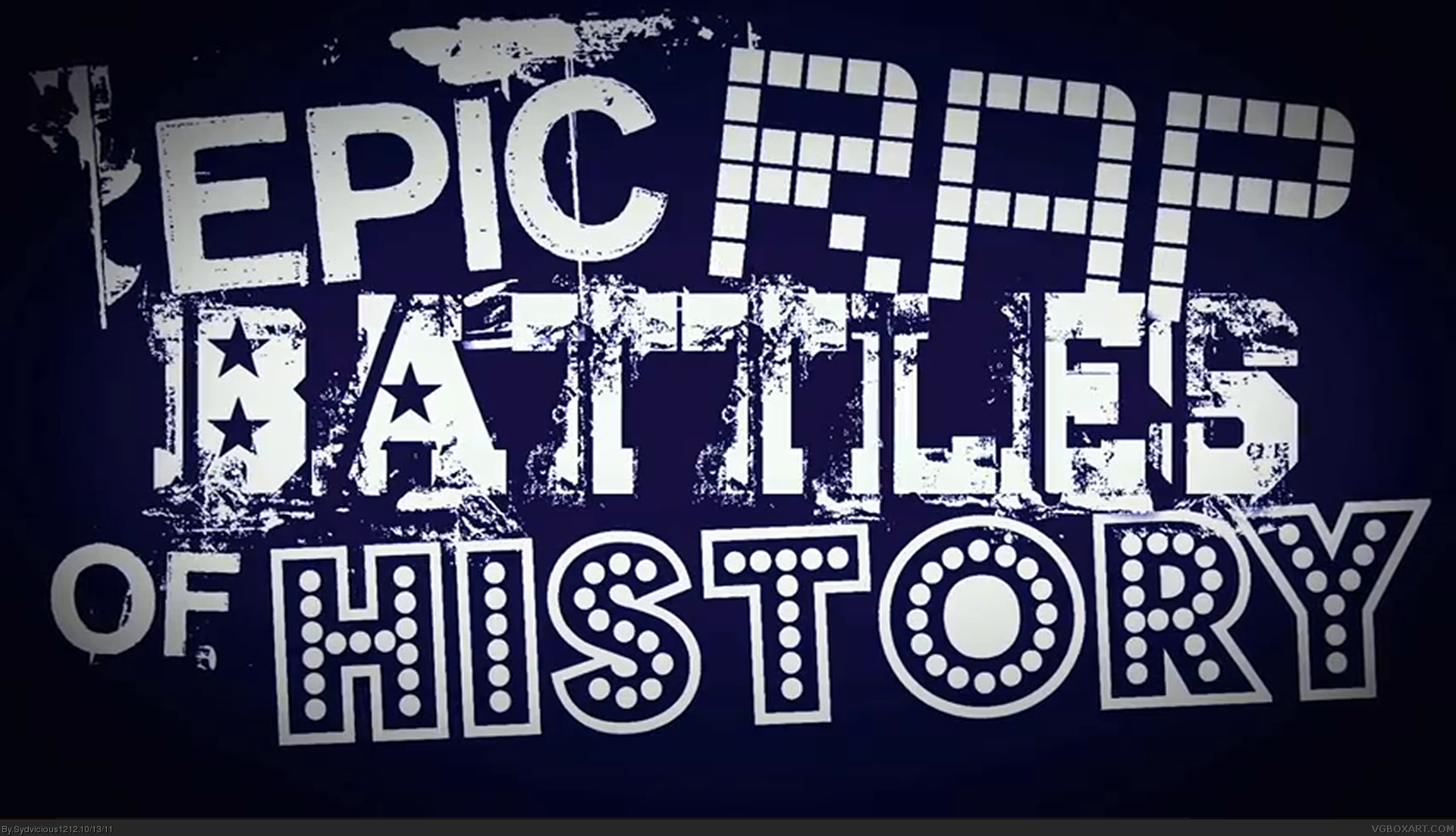 Epic Rap Battles of History THE MOVIE box cover