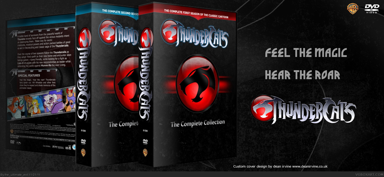Thundercats the complete series box cover