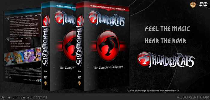 Thundercats the complete series box art cover