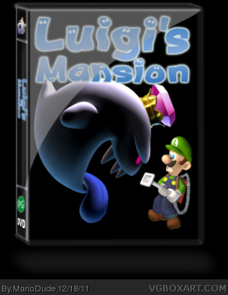 Luigi's Mansion - The Movie box cover