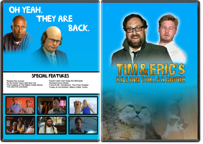 Tim & Eric Billion Dollar Movie box art cover