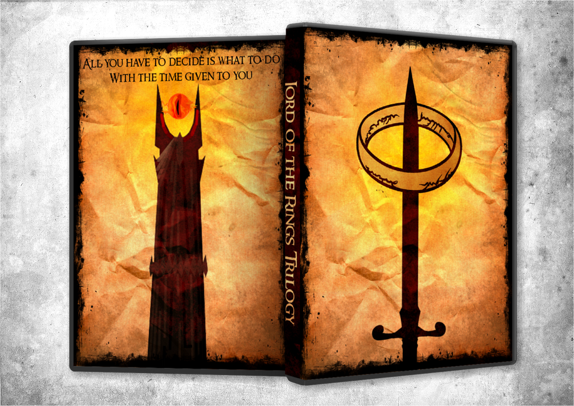 Lord of the Rings Trilogy box cover