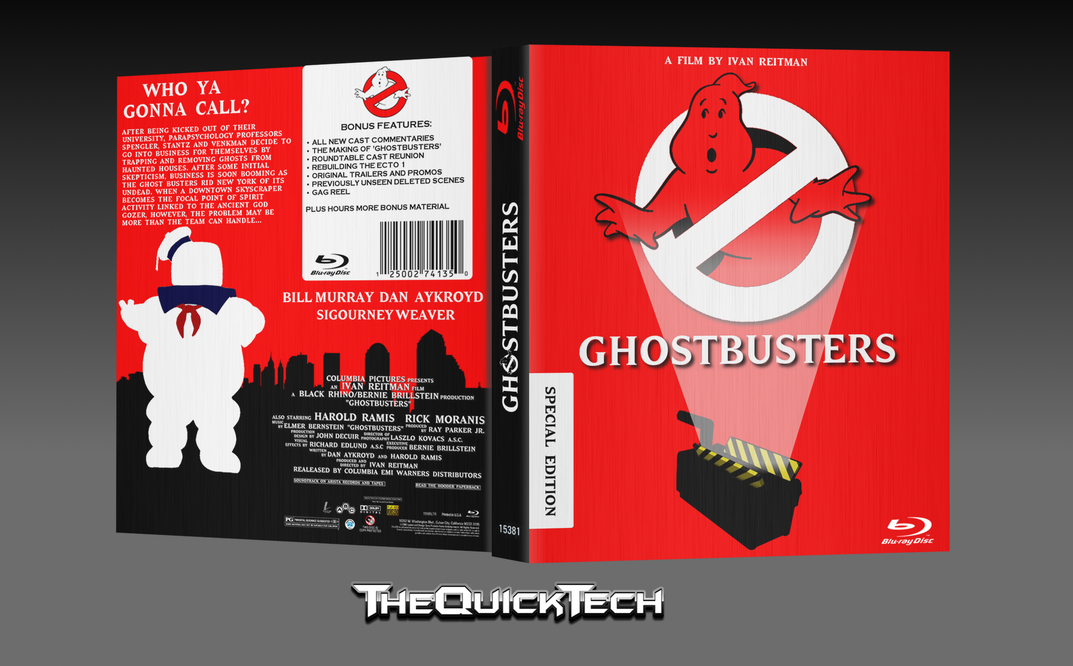 Ghostbusters (Steelbook) box cover
