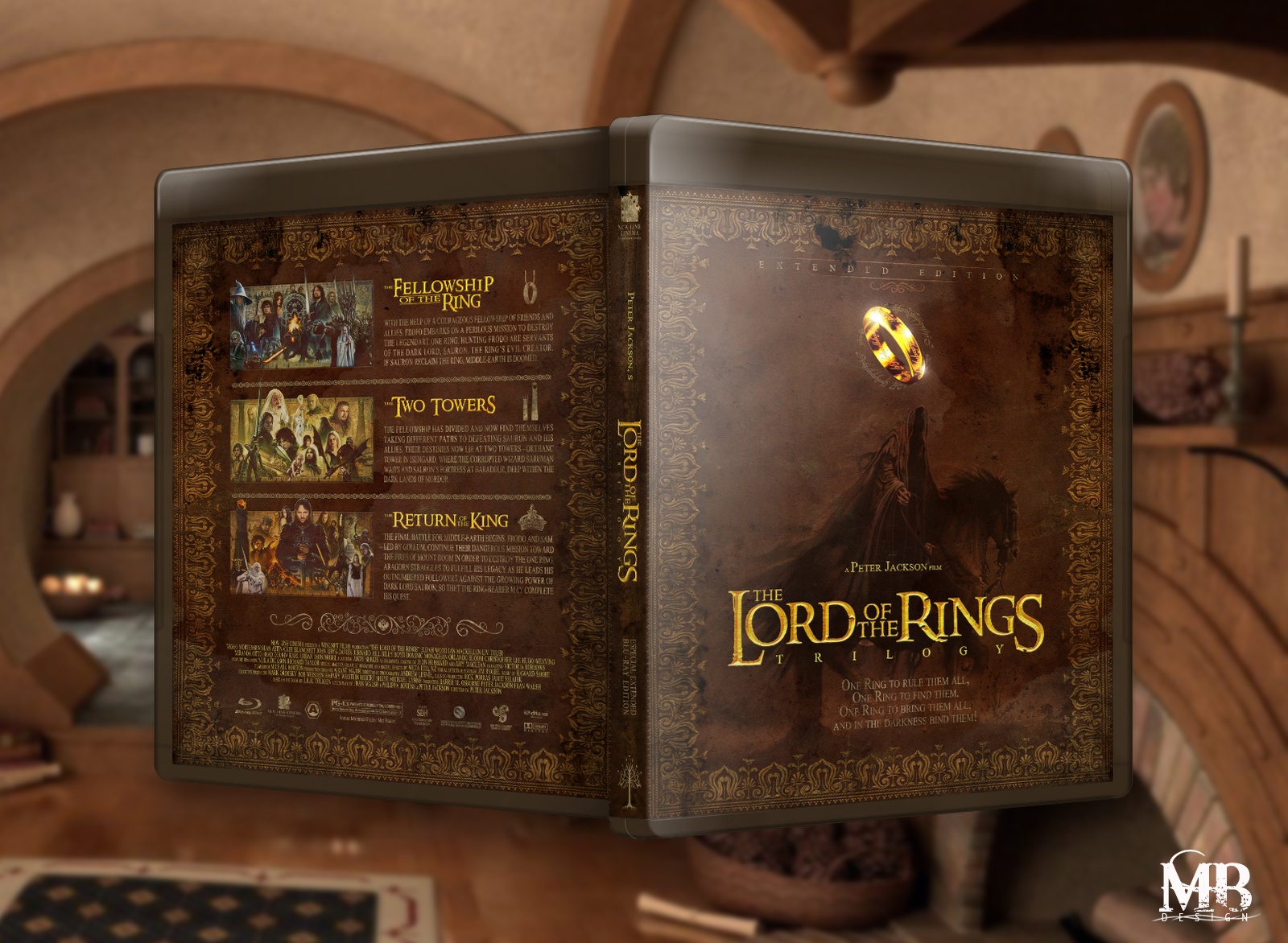 The Lord of the Rings Trilogy box cover