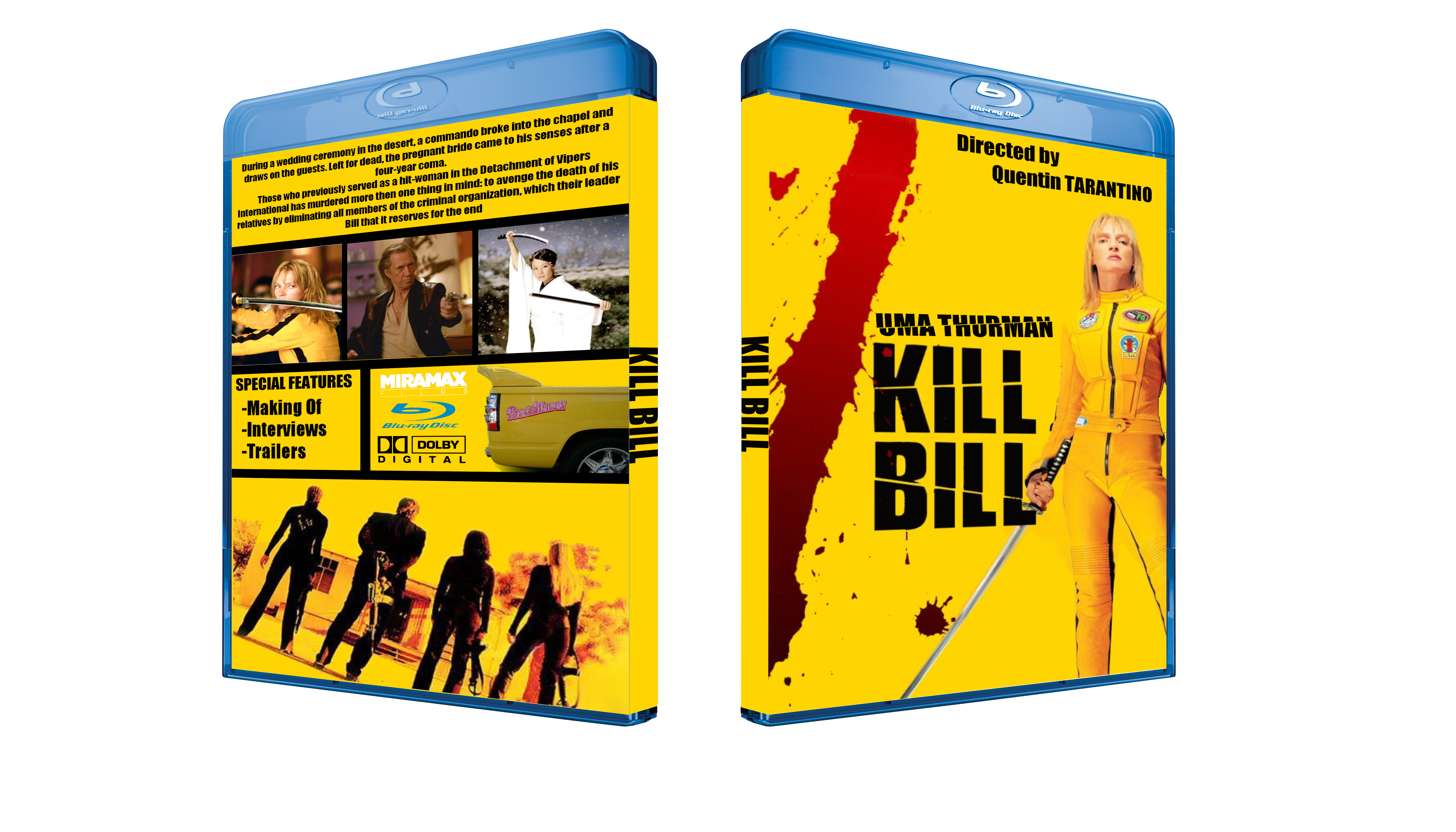 Kill Bill box cover