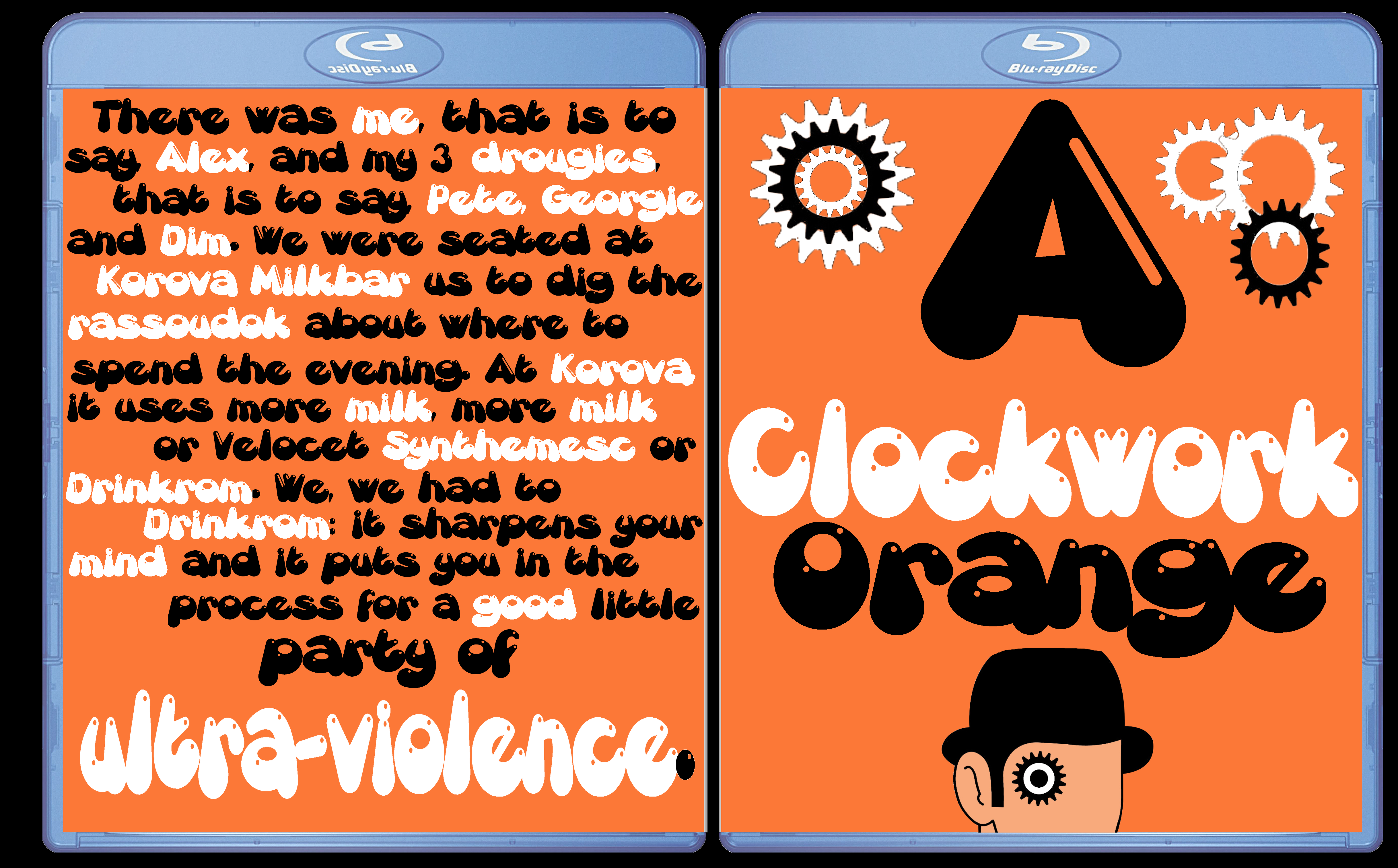 A Clockwork Orange box cover