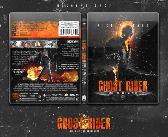 Ghost Rider Spirit of the Vengeance box art cover