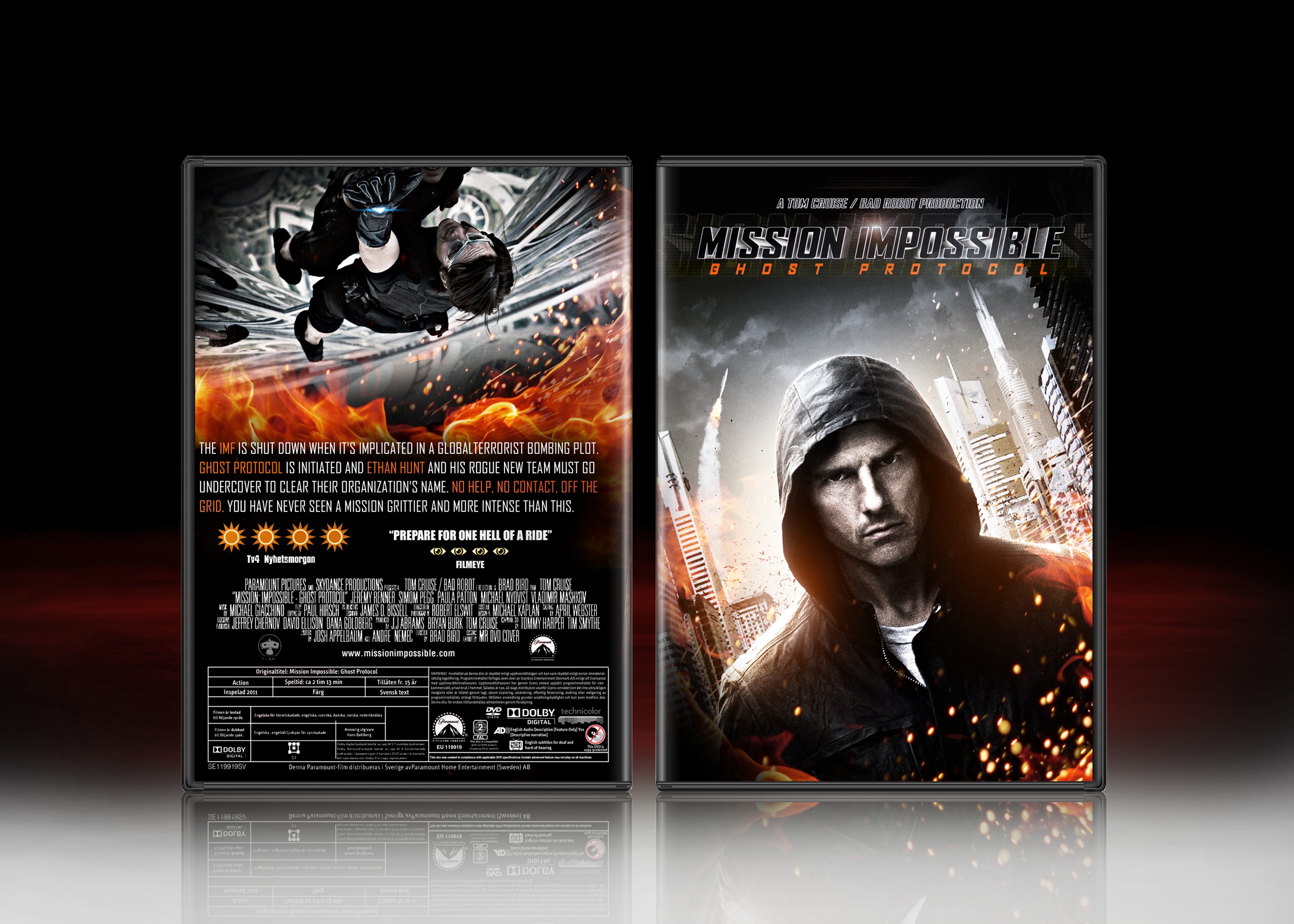 Mission Impossible Ghost Protocol box cover