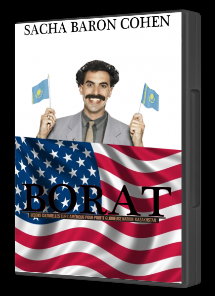 Borat box art cover