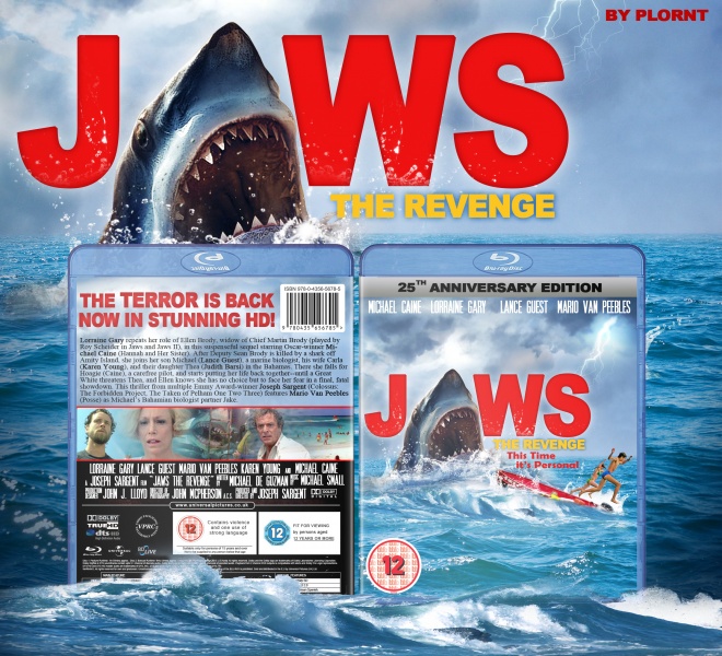 JAWS 4 The Revenge box art cover