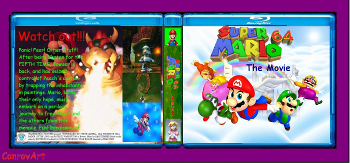 Super Mario 64: The Movie! box art cover