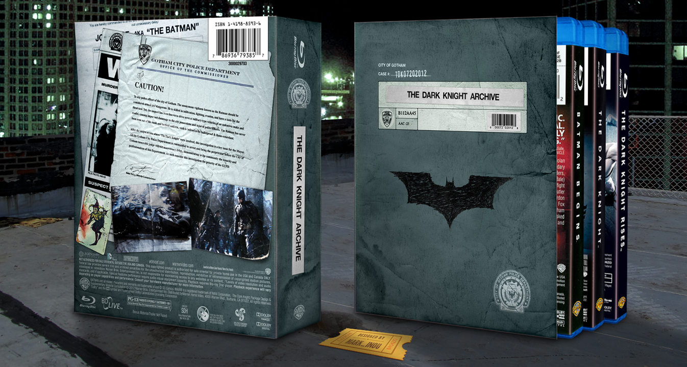 The Dark Knight Archive box cover