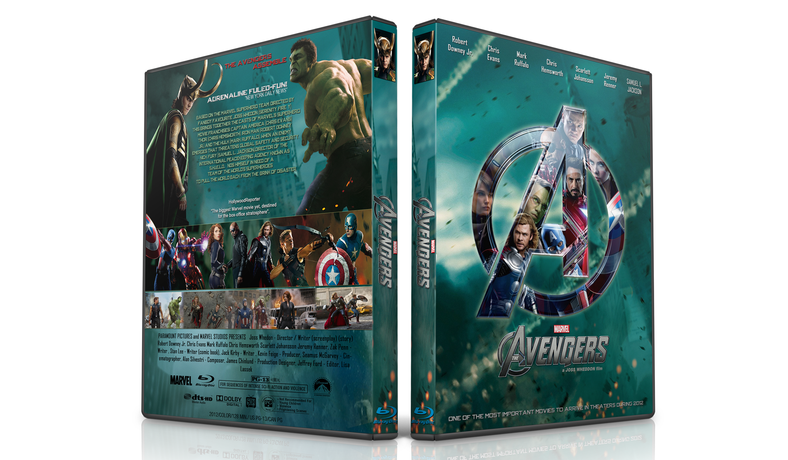 The Avengers box cover
