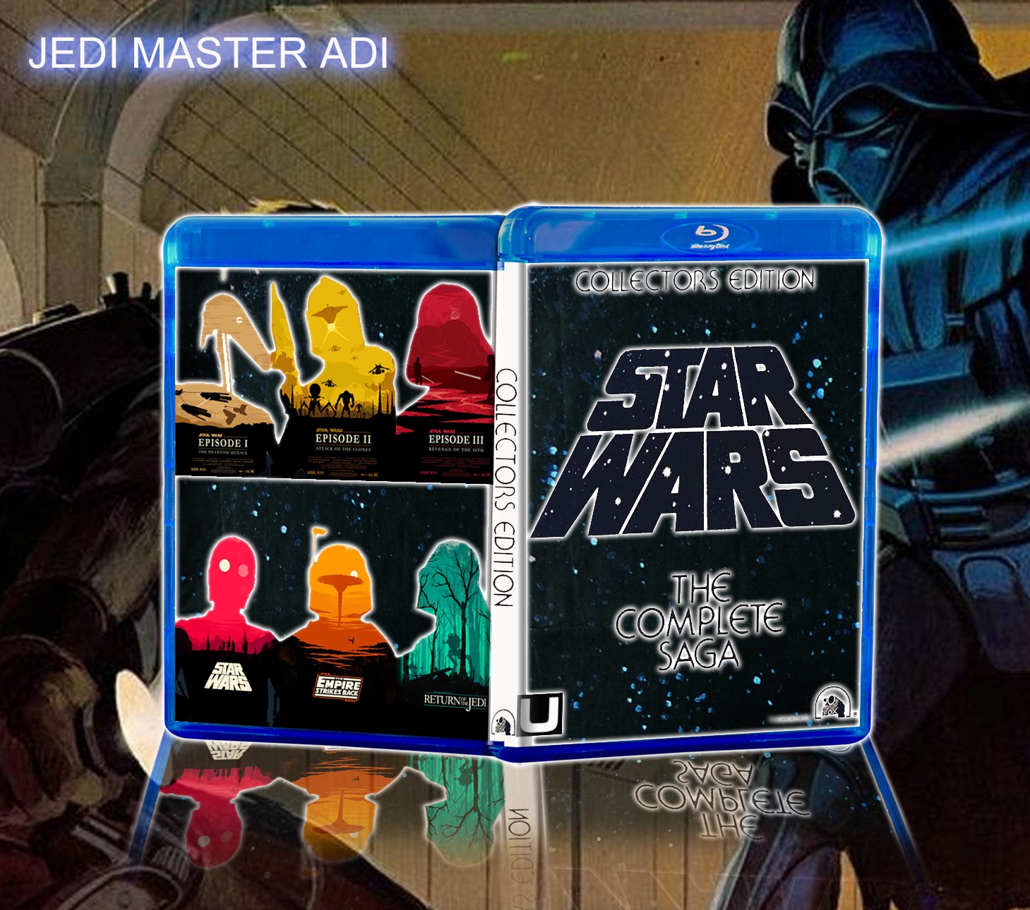 Star Wars Blu Ray Collectors Edition box cover