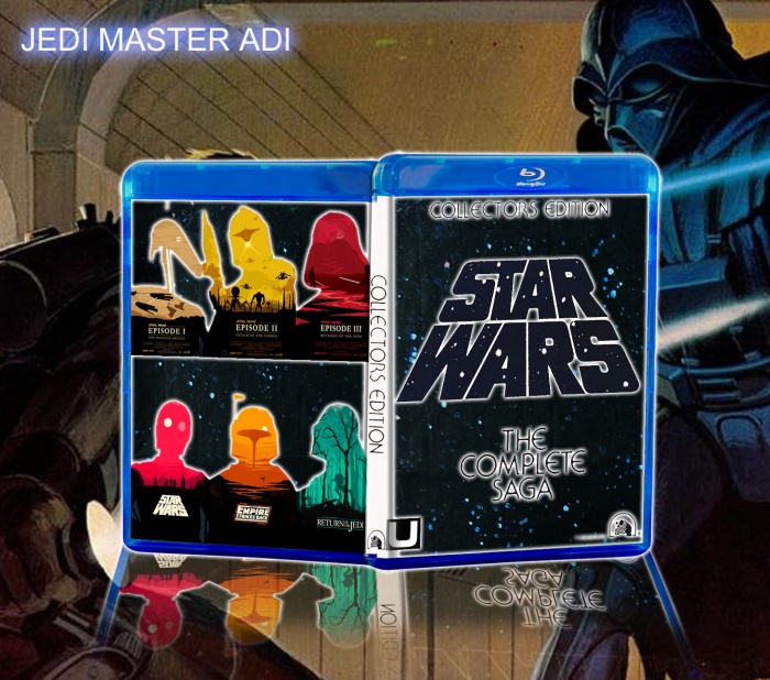 Star Wars Blu Ray Collectors Edition box art cover
