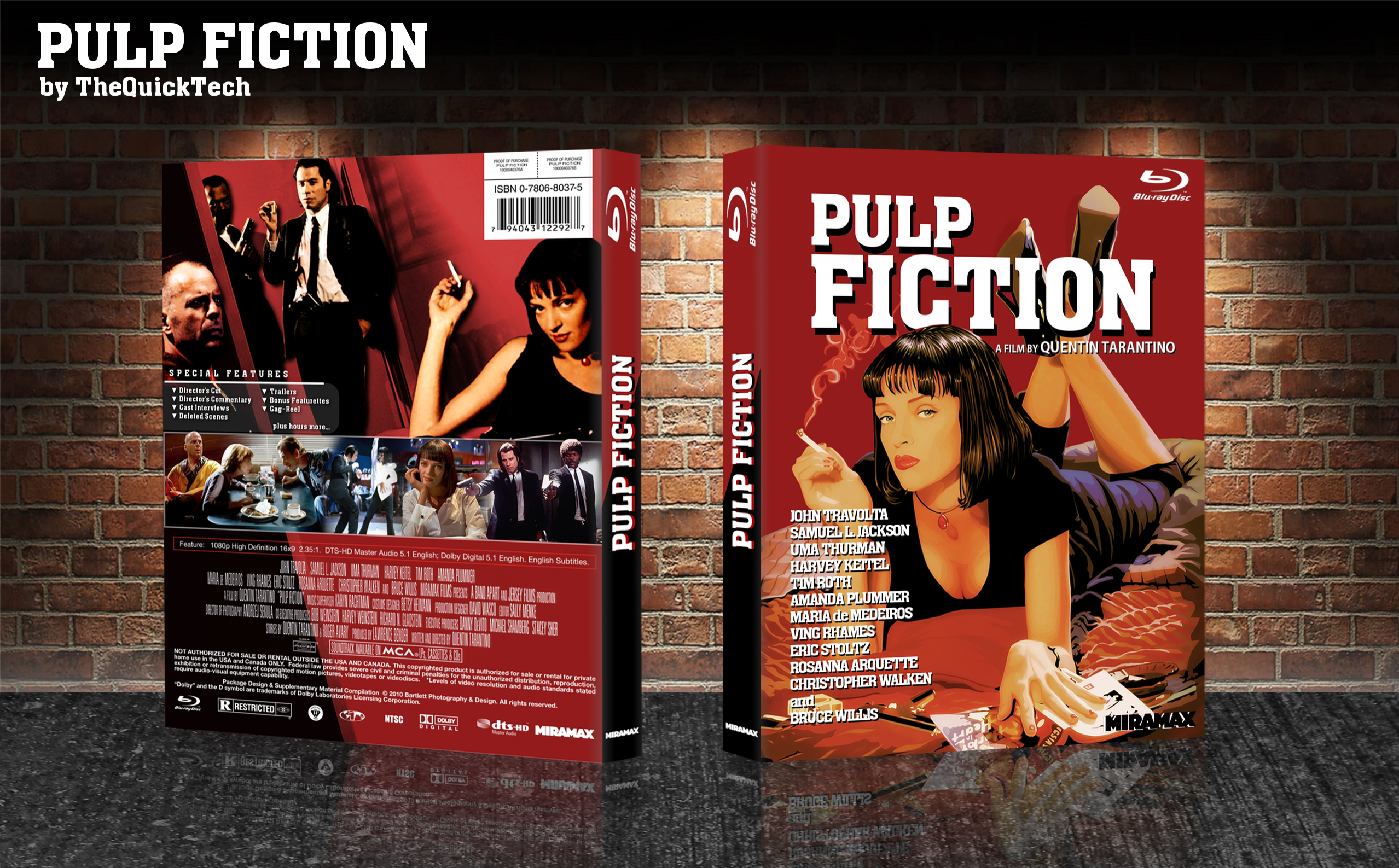 Pulp Fiction box cover