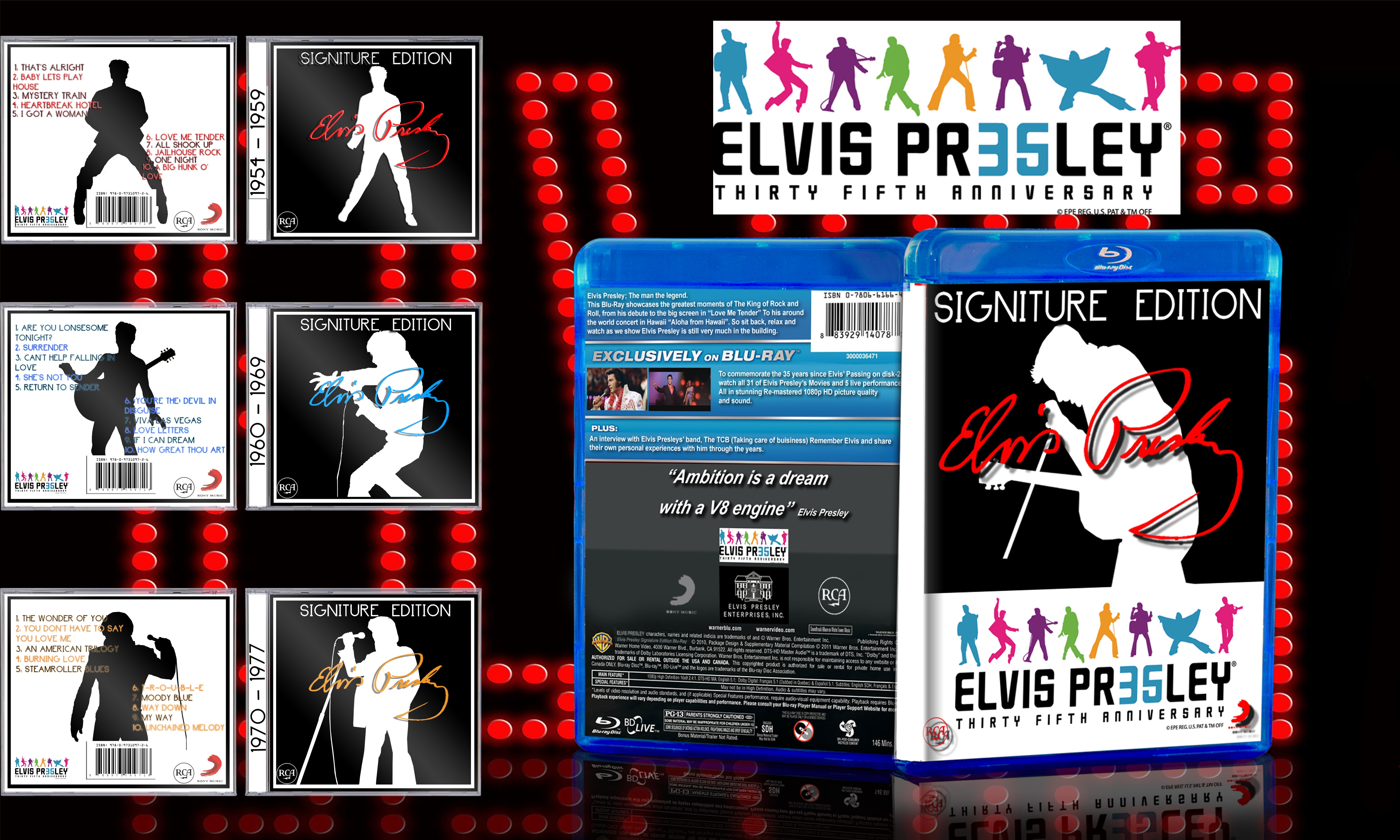 Elvis Presley 35th Anniversary Box Set box cover