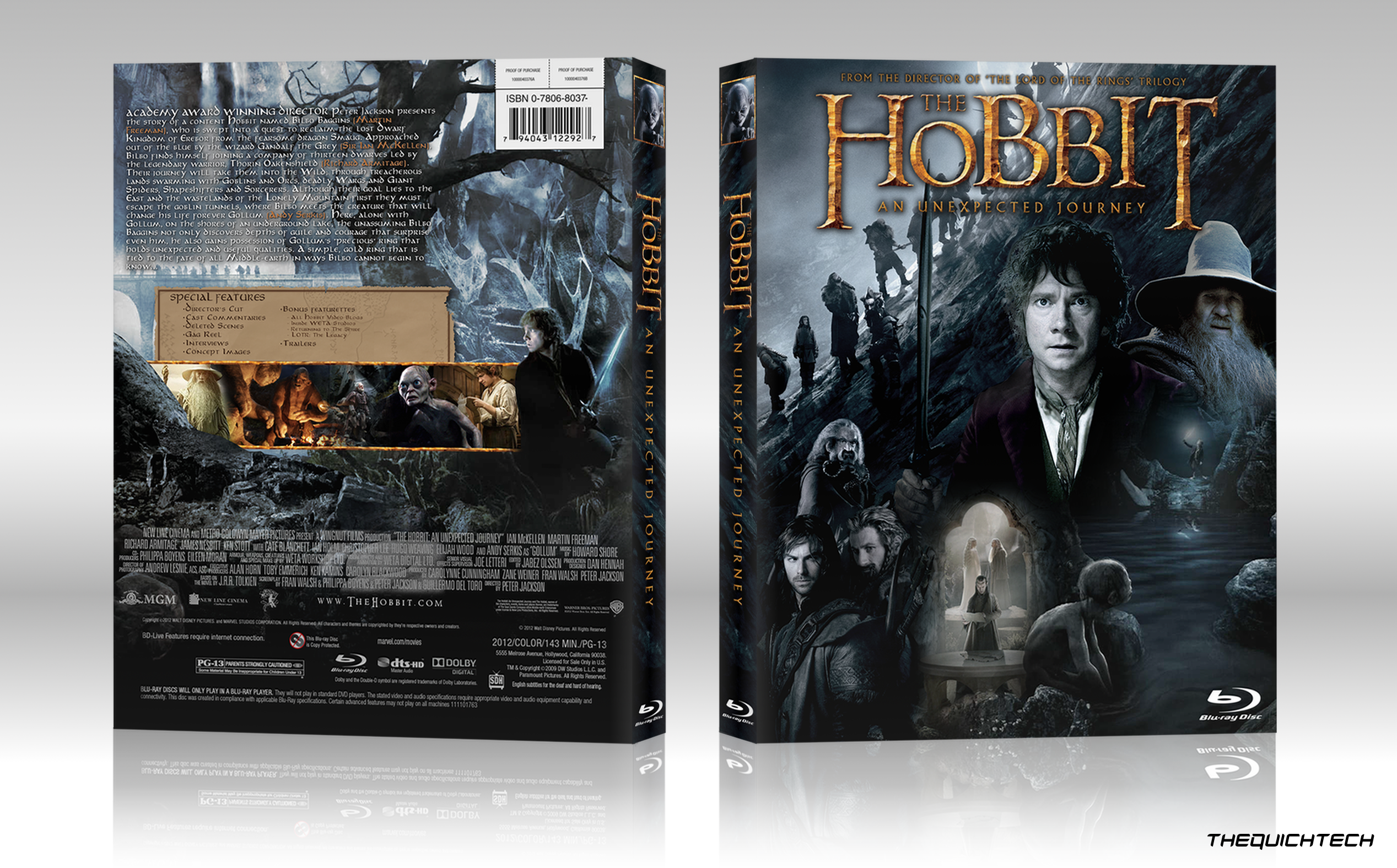 The Hobbit: An Unexpected Journey box cover
