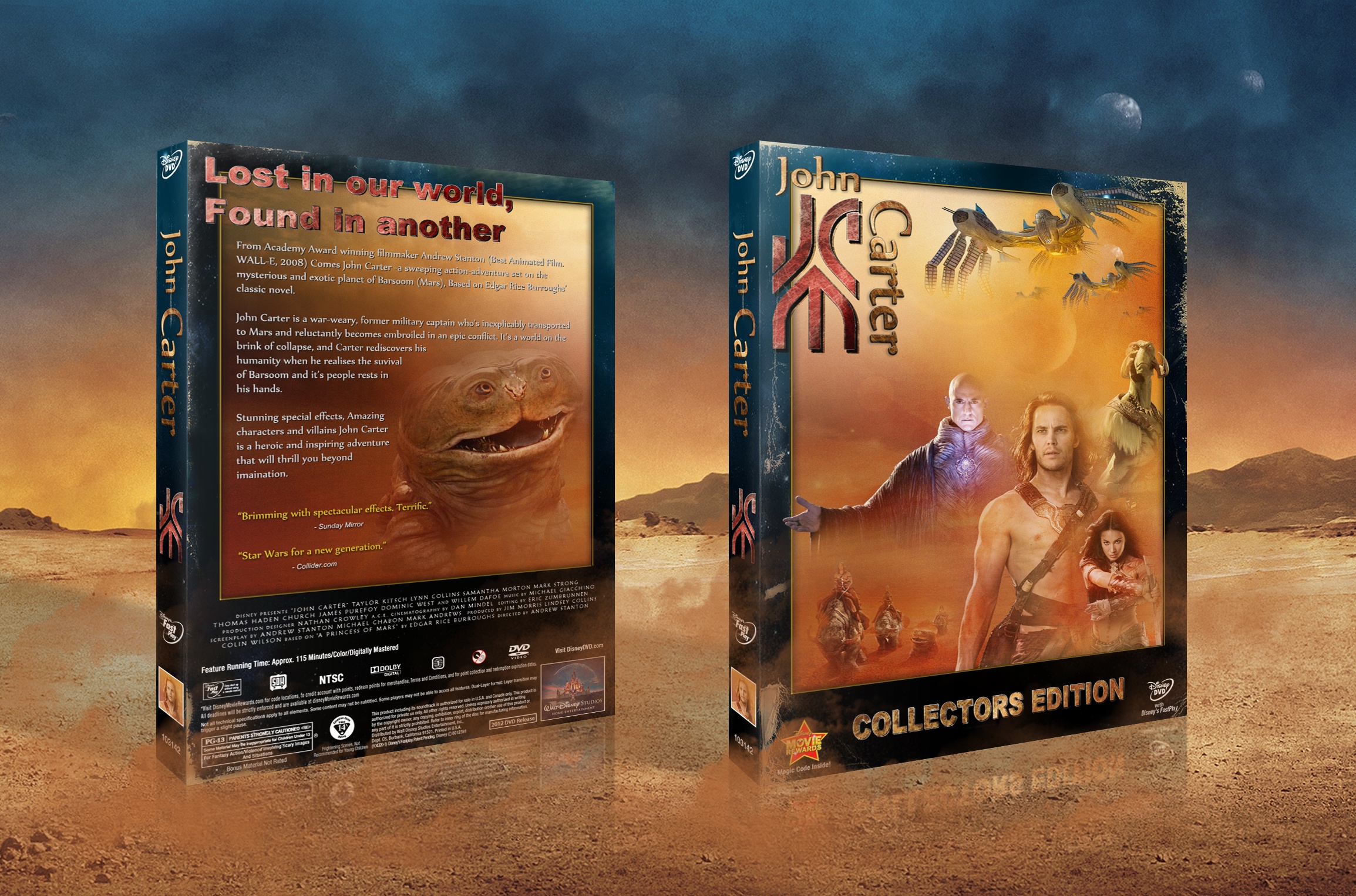 John Carter: Collectors Edition Box box cover
