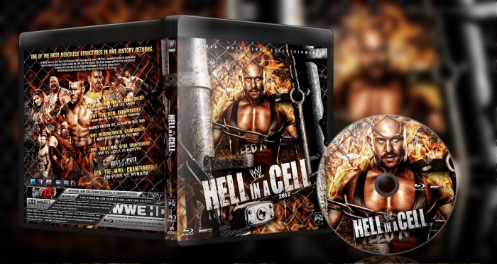WWE Hell In A Cell 2012 box art cover
