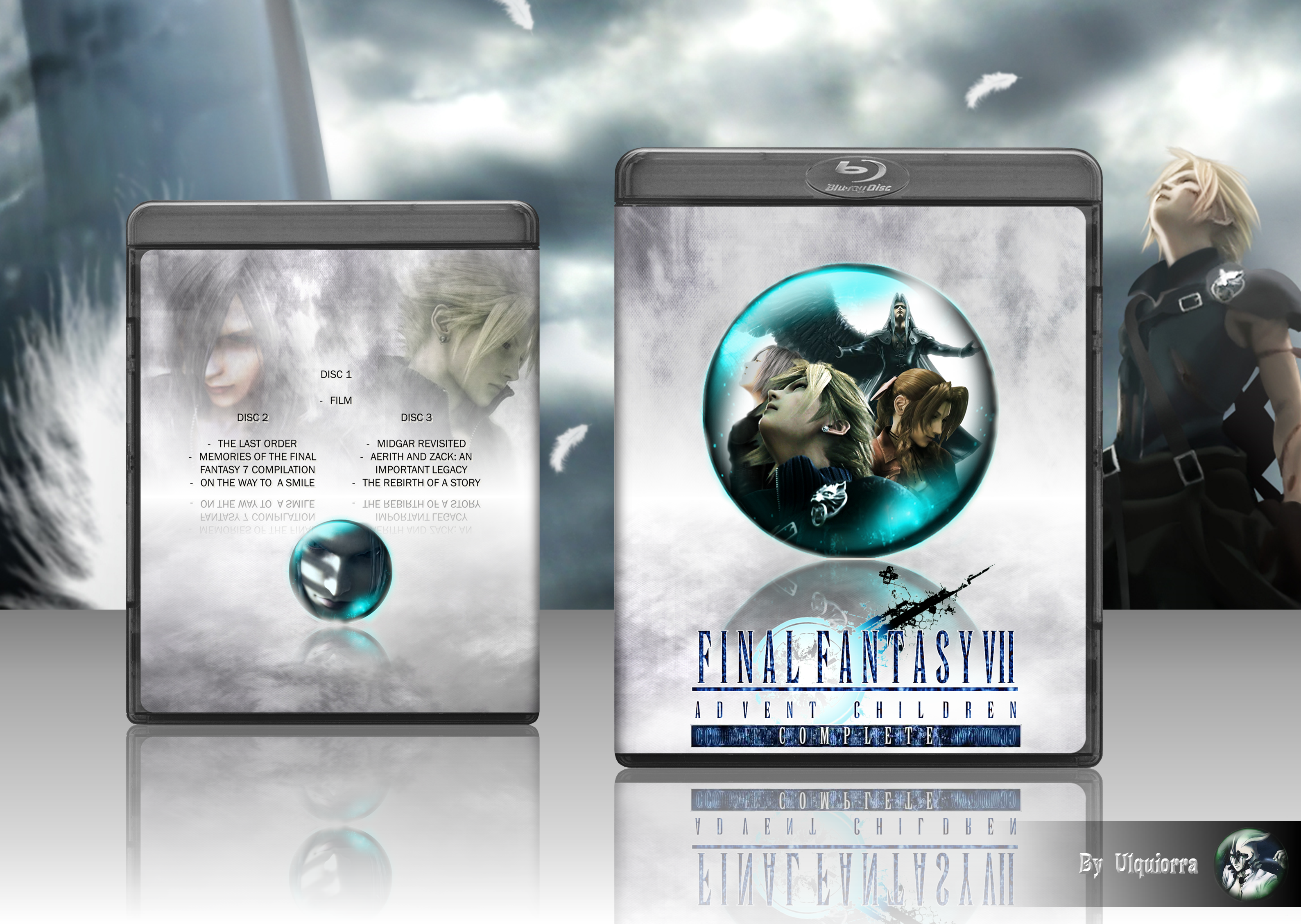 Final Fantasy VII advent children complete box cover