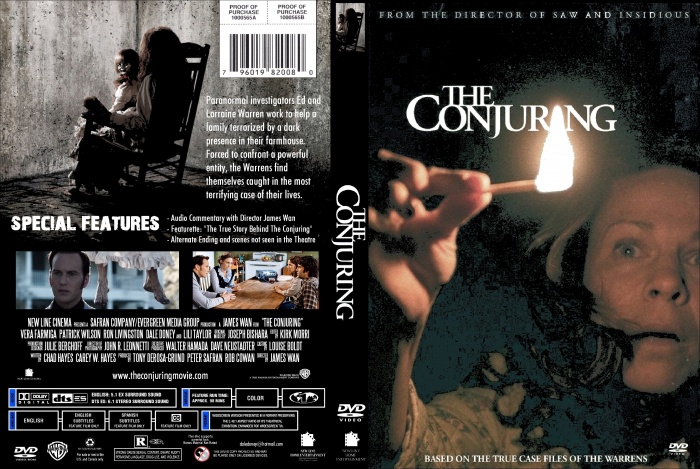 The Conjuring box art cover