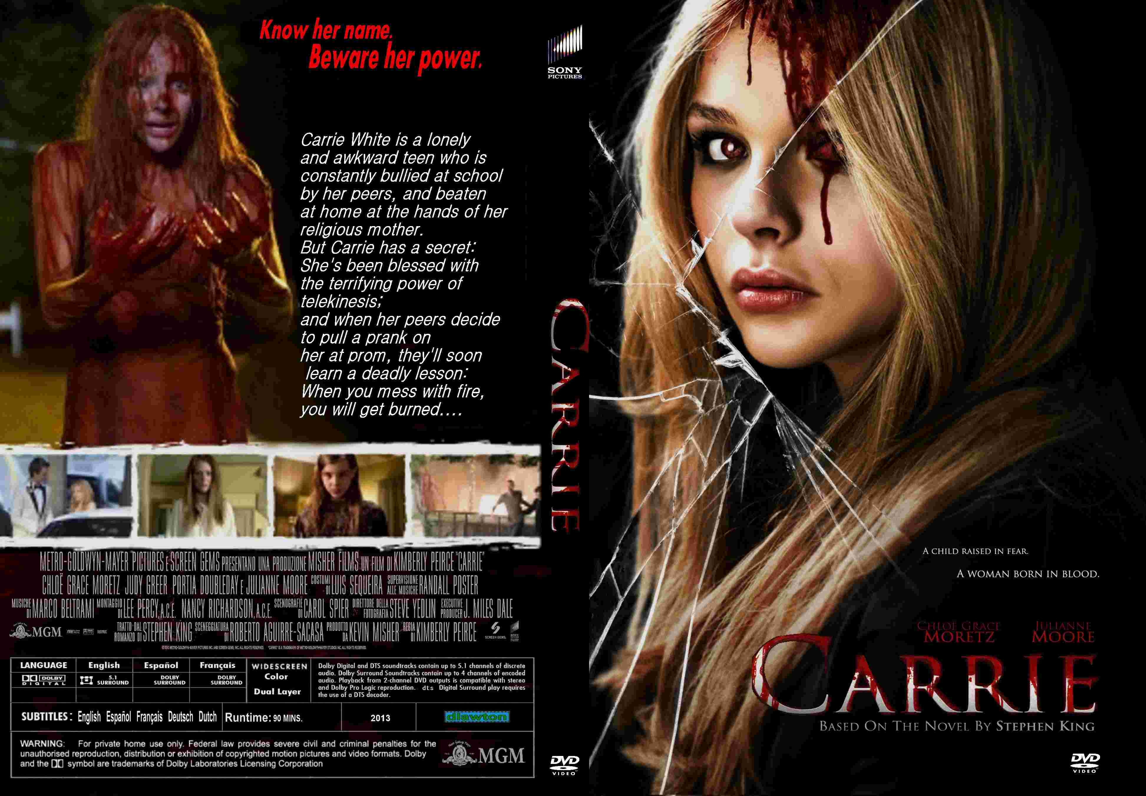 Carrie Remake box cover