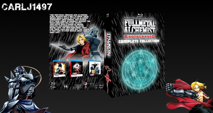 Fullmetal Alchemist: Brotherhood box art cover
