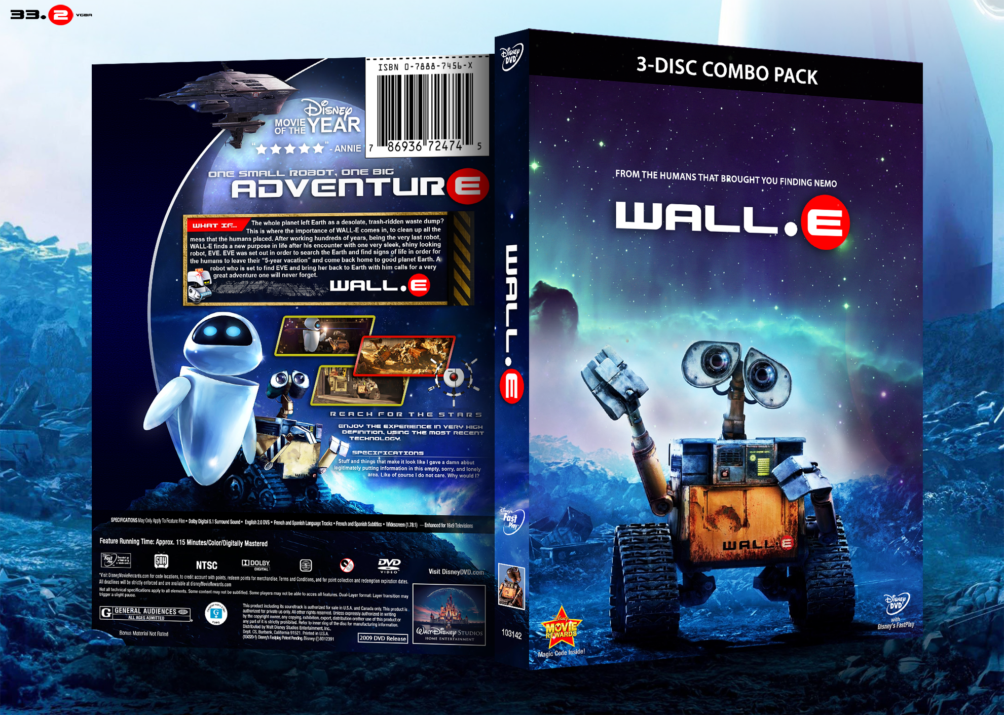 Wall-E box cover