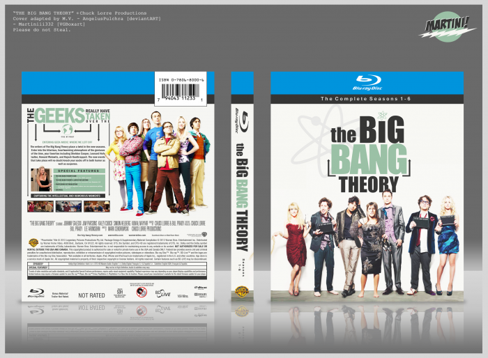 The Big Bang Theory - Seasons 1-6 box art cover