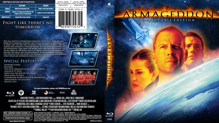Armageddon box art cover
