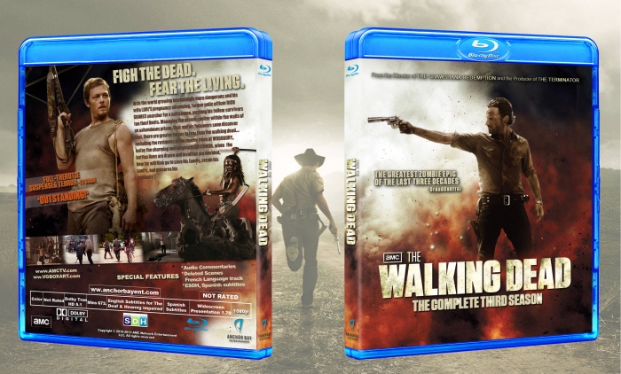 The Walking Dead: Season 3 box art cover