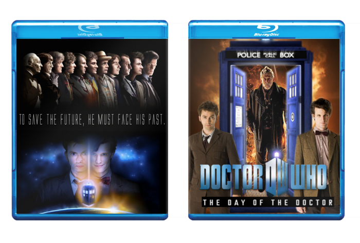Doctor Who - The Day of The Doctor box art cover