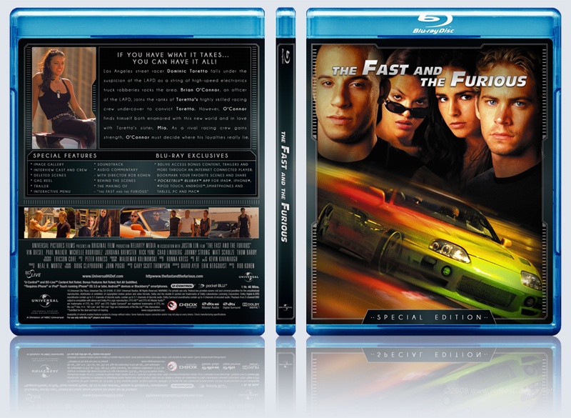 The Fast and The Furious box cover
