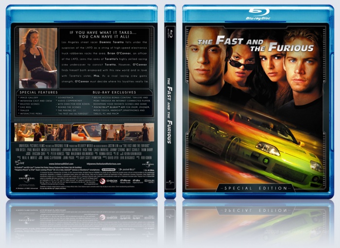 The Fast and The Furious box art cover