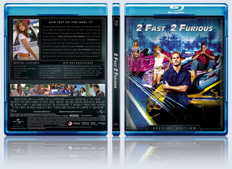 2 Fast 2 Furious box cover