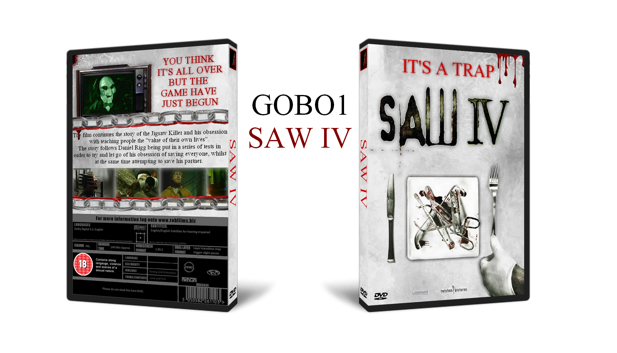 Saw IV box cover