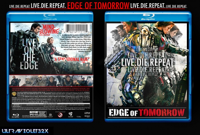 Edge Of Tomorrow box art cover