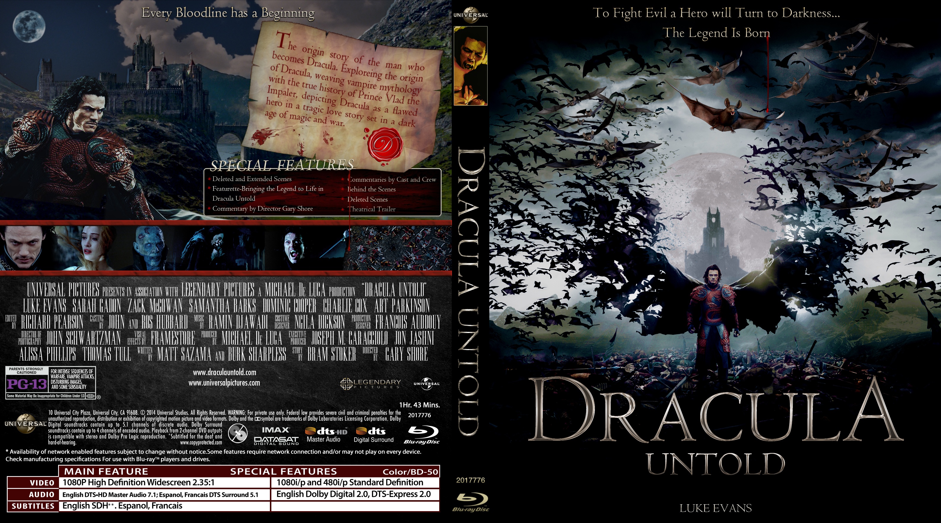 Dracula Untold box cover