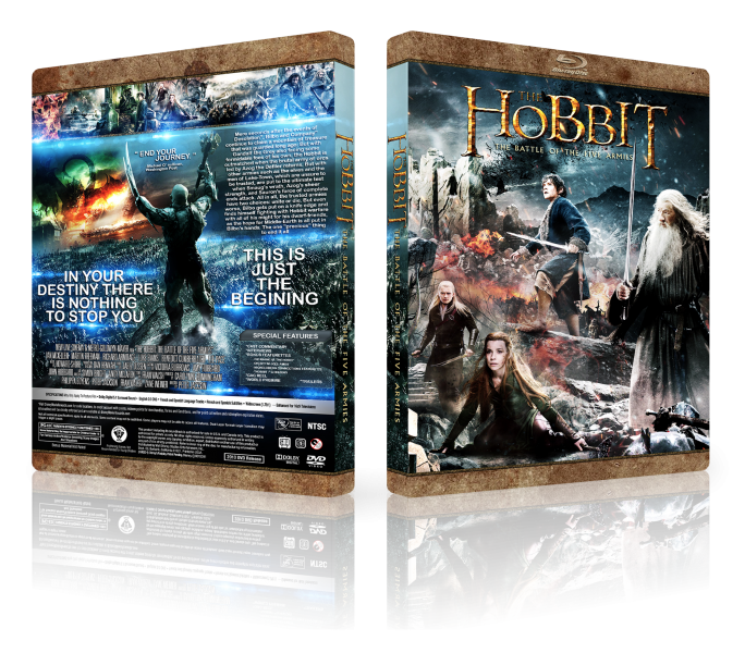 The Hobbit: The Battle of The Five Armies box art cover