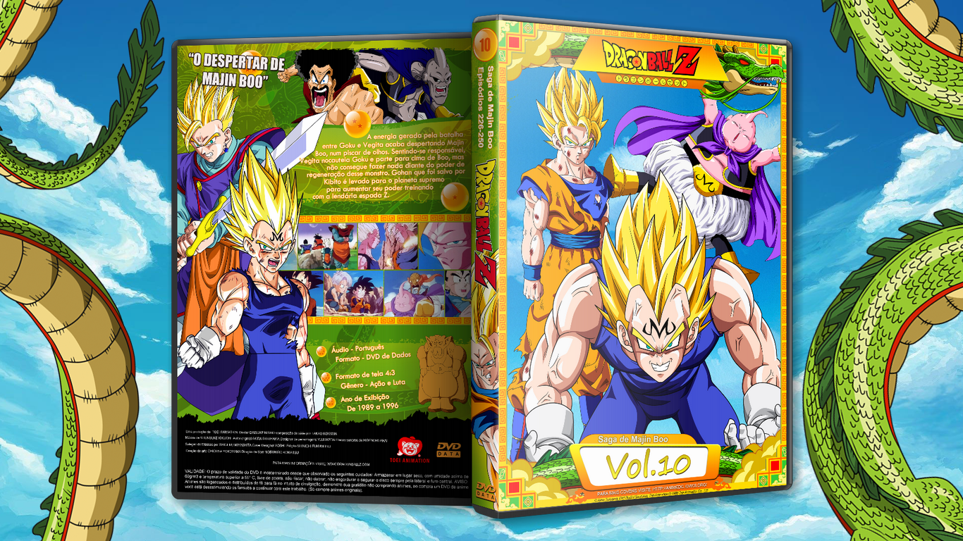 Dragon Ball Z (Anime) - Cover 10 box cover