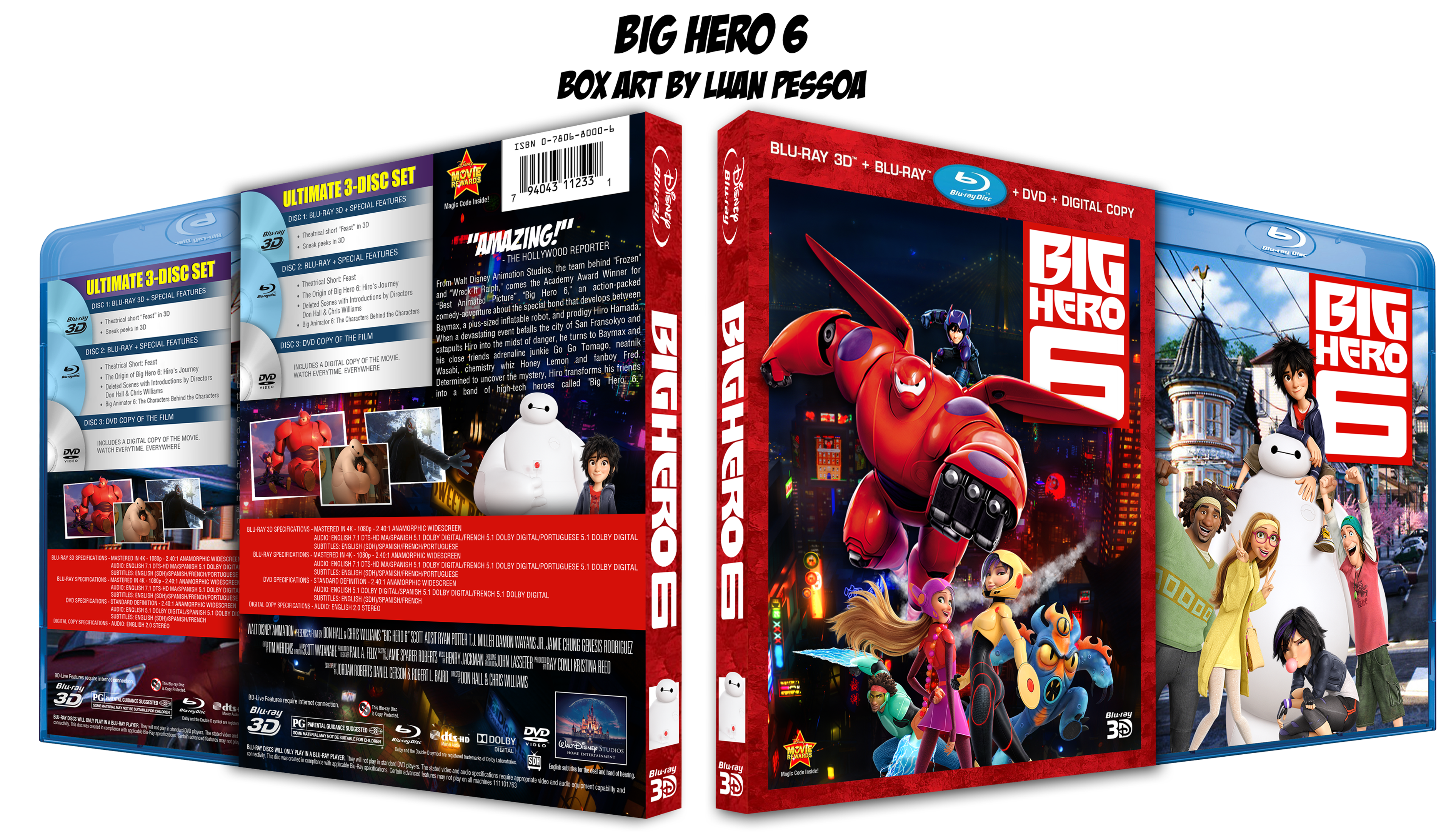 Big Hero 6 box cover
