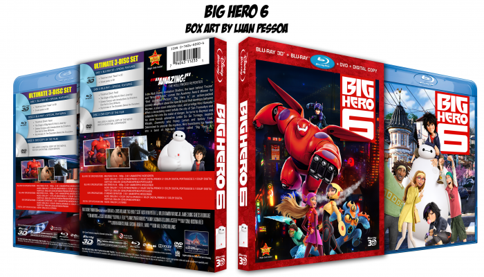 Big Hero 6 box art cover